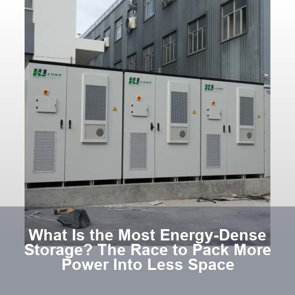 What Is the Most Energy-Dense Storage? The Race to Pack More Power Into Less Space
